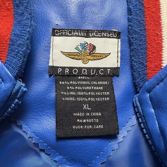 Indianapolis Motor Speedway Licensed Indy Racing League Jacket Coat Mens XL - Picture 6 of 7